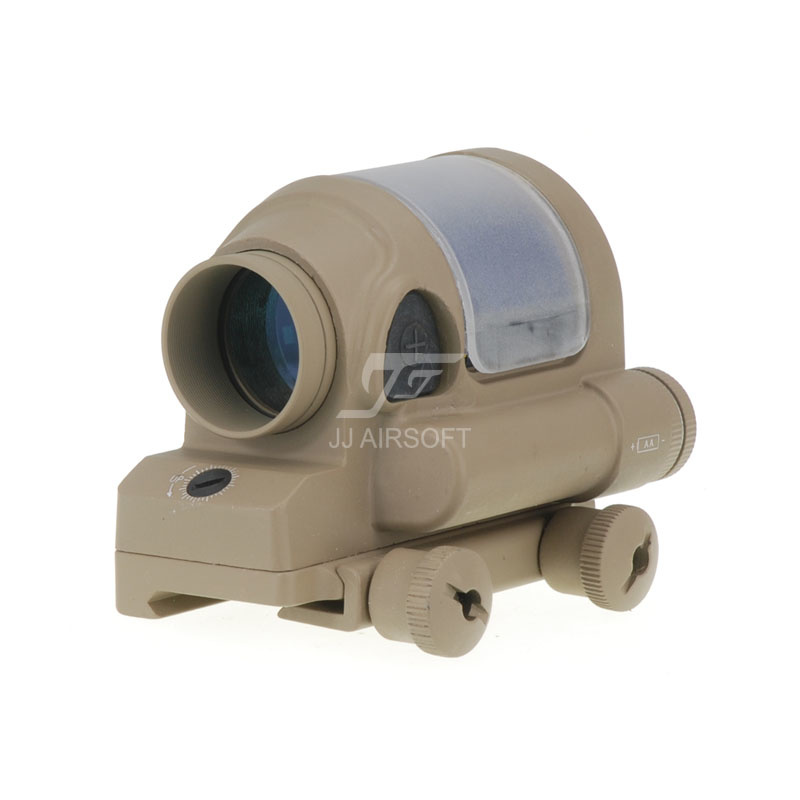 JJ Airsoft 1 × 38 Red Dot SRS Style with Killflash - TAN