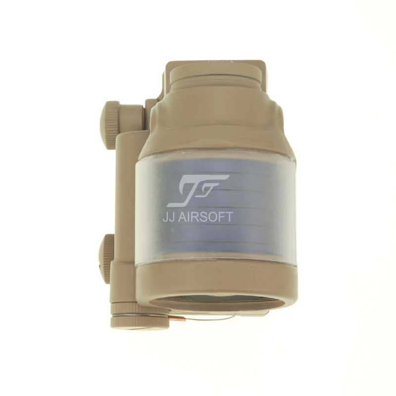 JJ Airsoft 1 × 38 Red Dot SRS Style com Killflash - TAN