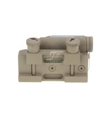 JJ Airsoft 1 × 38 Red Dot SRS Style with Killflash - TAN