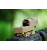 JJ Airsoft 1×24 Reflex Red Dot - TAN