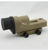 JJ Airsoft 1×24 Reflex Red Dot - TAN