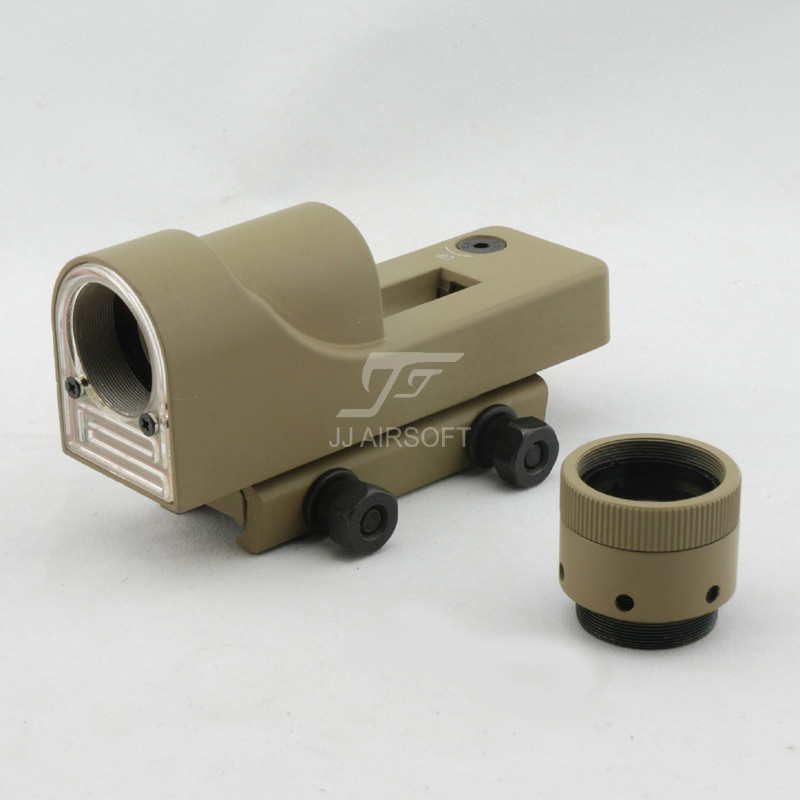 JJ Airsoft 1×24 Reflex Red Dot - TAN