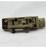 JJ Airsoft 1×24 Reflex Red Dot - TAN