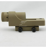 JJ Airsoft 1×24 Reflex Red Dot - TAN