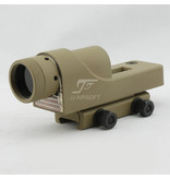 JJ Airsoft 1×24 Reflex Red Dot - TAN