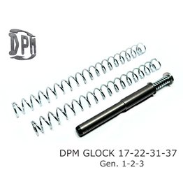 DPM Sistema de reducción de retroceso para GLOCK 17, 22, 31, 37 Gen 1-3