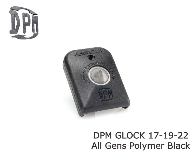DPM Disjuntor de vidro da placa de piso de revista 9mm GLOCK 17-19-22 All Gens - Polymer