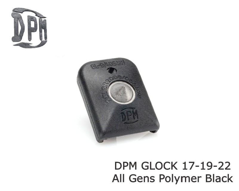 DPM Magazinboden Glasbrecher 9mm GLOCK 17-19-22 All Gens - Polymer