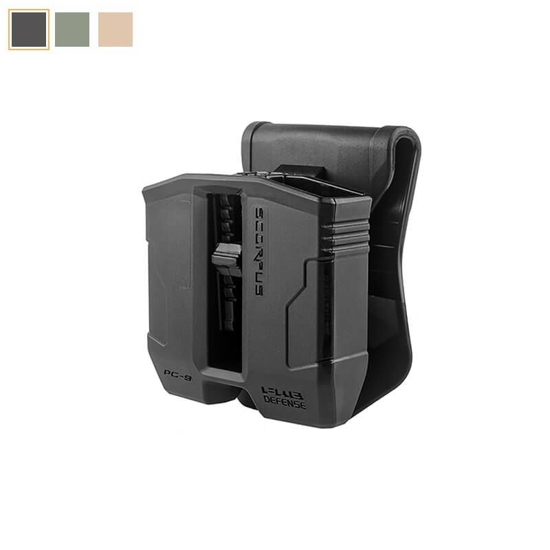 FAB Defense Scorpus PG-9 Glock Double Mag Pouch for 9mm and .40 magazines