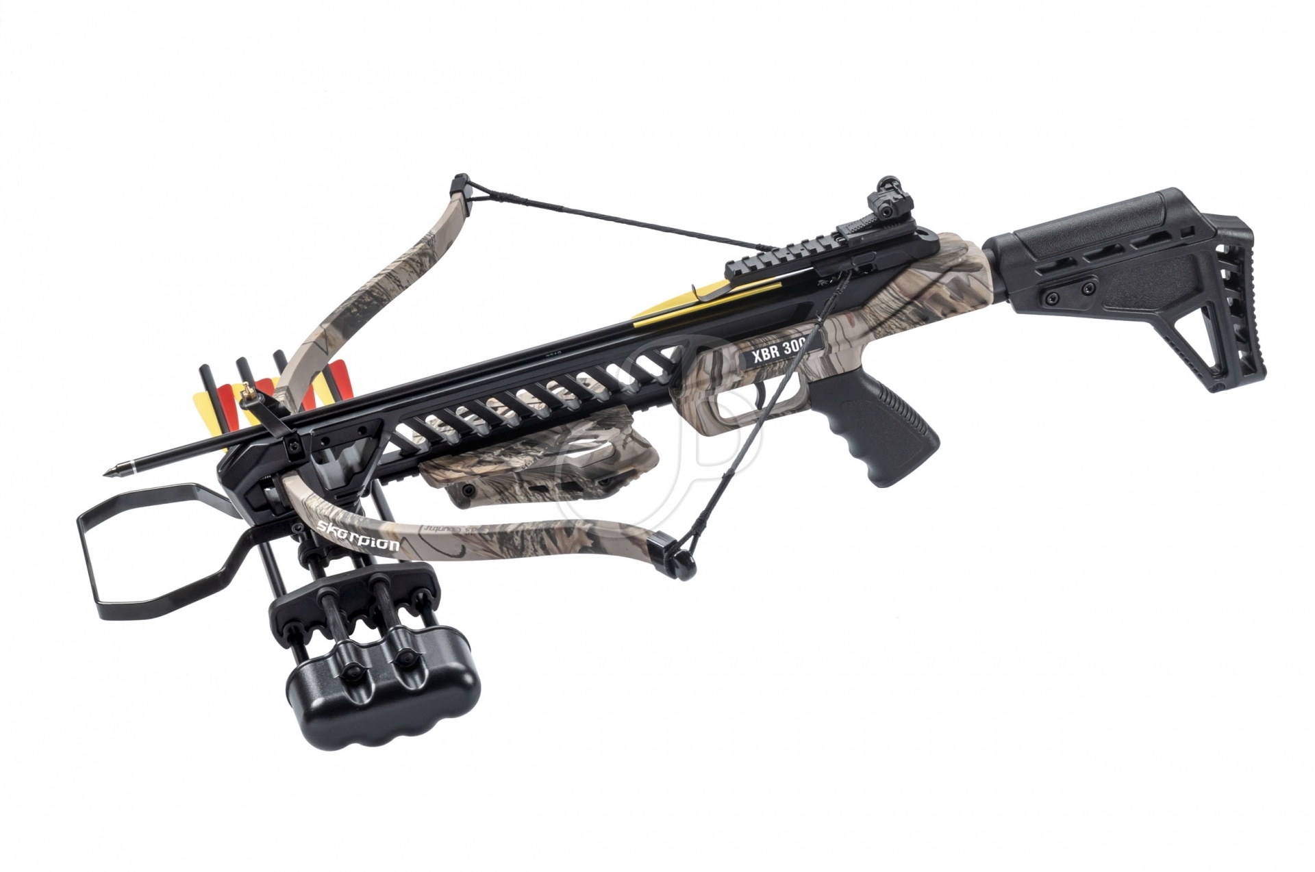 Skorpion Zestaw kuszy pistoletowej XBR 300 - kamuflaż