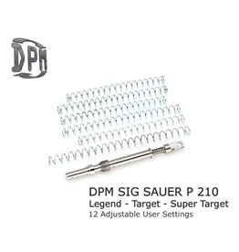 DPM Sistema de amortecimento de recuo para SIG P210 Legend | Alvo | Superalvo