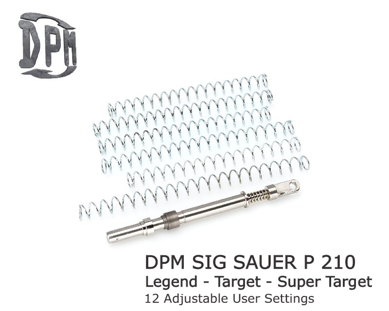 DPM Sistema de amortecimento de recuo para SIG P210 Legend | Alvo | Superalvo