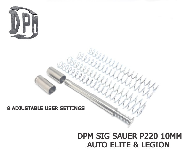 DPM Système d'amortissement du recul pour SIG P220 10mm Auto Elite Legion