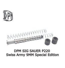 DPM Sistema de amortecimento de recuo para SIG P220 9mm Swiss Army Special Edition