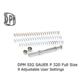 DPM Sistema de amortiguación de retroceso para SIG P320 de tamaño completo
