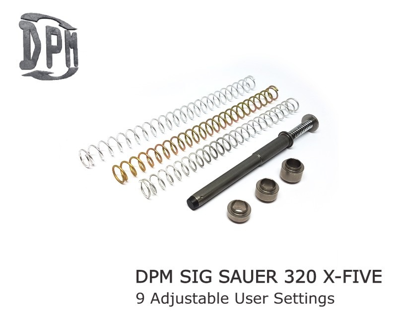 DPM Rückstoß Dämpfungssystem für SIG P320 X-Five Lauf 127 mm
