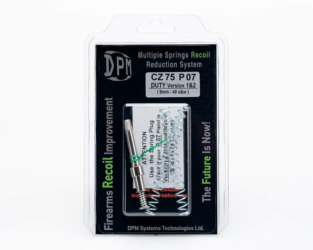 DPM Recoil reduction system for CZ 75 P07 Duty Version 1 & 2