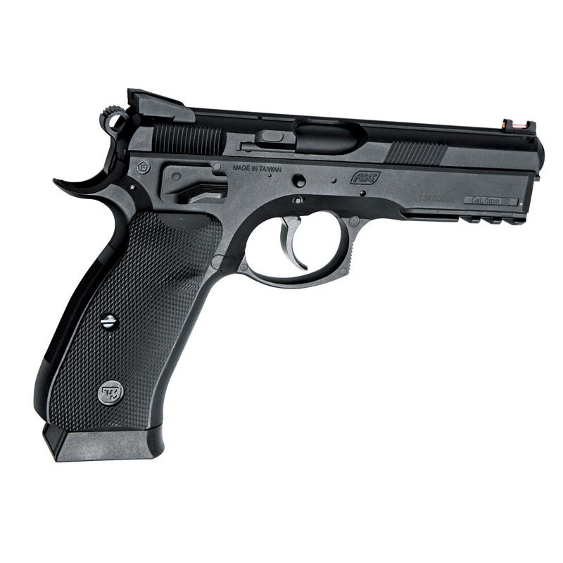 ASG CZ 75 SP-01 Pressão da mola sombra - 0,50 joules - BK