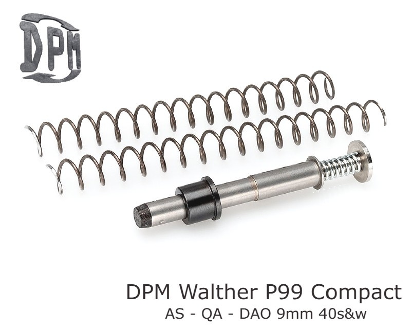 DPM Sistema de amortiguación de retroceso para Walther P99 Compact