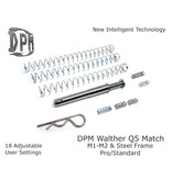 DPM Sistema de amortiguación de retroceso para Walther Q5 Match M1 | M2 con 18 opciones de configuración