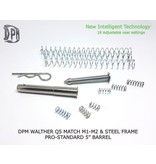 DPM Sistema de amortecimento de recuo para Walther Q5 Match M1 | M2 com 18 opções de configuração