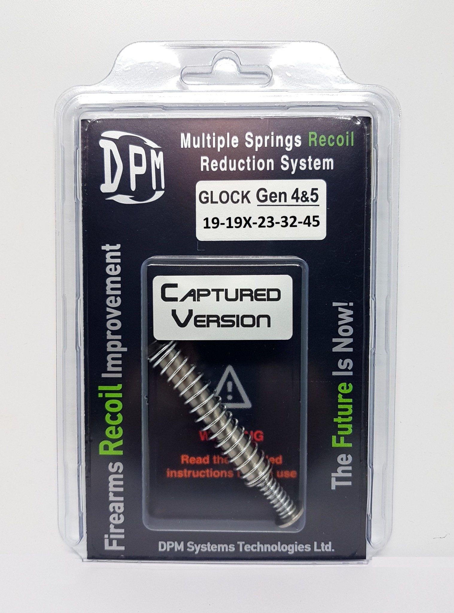 DPM Sistema de amortecimento de recuo para GLOCK 19 GEN 4-5 Captured Version