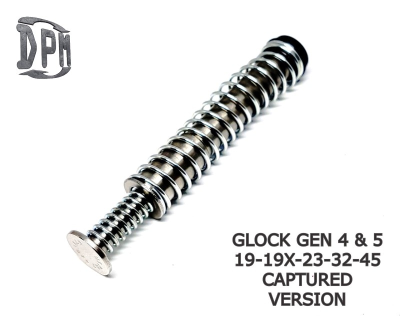 DPM Sistema de amortecimento de recuo para GLOCK 19 GEN 4-5 Captured Version