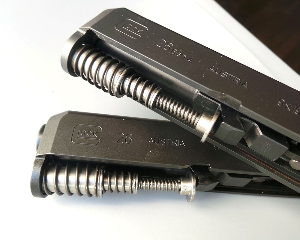 DPM Système d'amortissement du recul pour système télescopique GLOCK 26 GEN 1-5