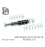 DPM Sistema de amortiguación de retroceso para sistema telescópico GLOCK 26 GEN 1-5