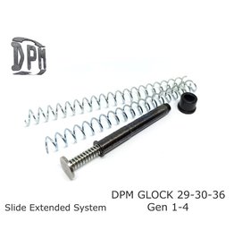 DPM Sistema de amortiguación de retroceso para GLOCK 29 GEN 1-4 Slide Extended System