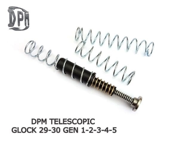 DPM Sistema de amortiguación de retroceso para el sistema de retroceso telescópico GLOCK 29 GEN 1-5