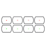 WE Tech Celownik kolimatorowy JH400 czerwono-zielony - BK