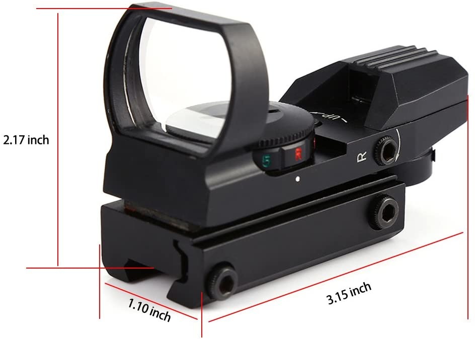 WE Tech JH400 Reticle Red- / Green Dot Sight - BK