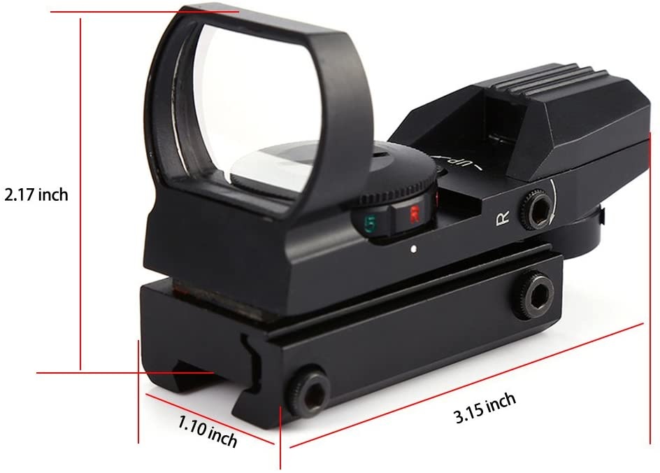 WE Tech Viseur point rouge / vert réticule JH400 - BK
