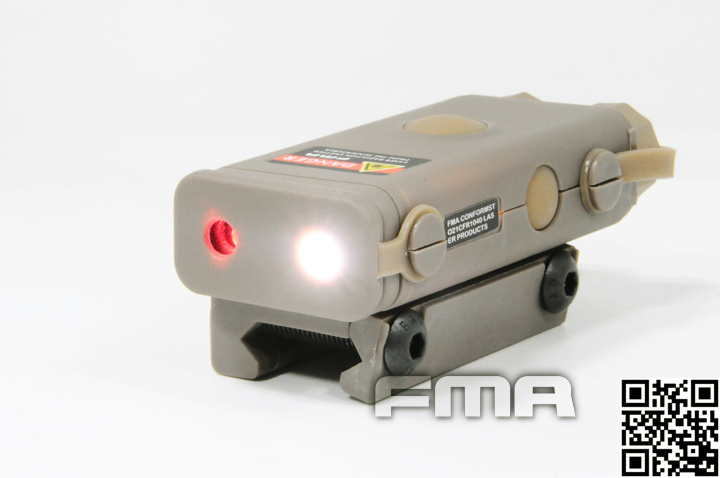 FMA PEQ10 light laser module - TAN