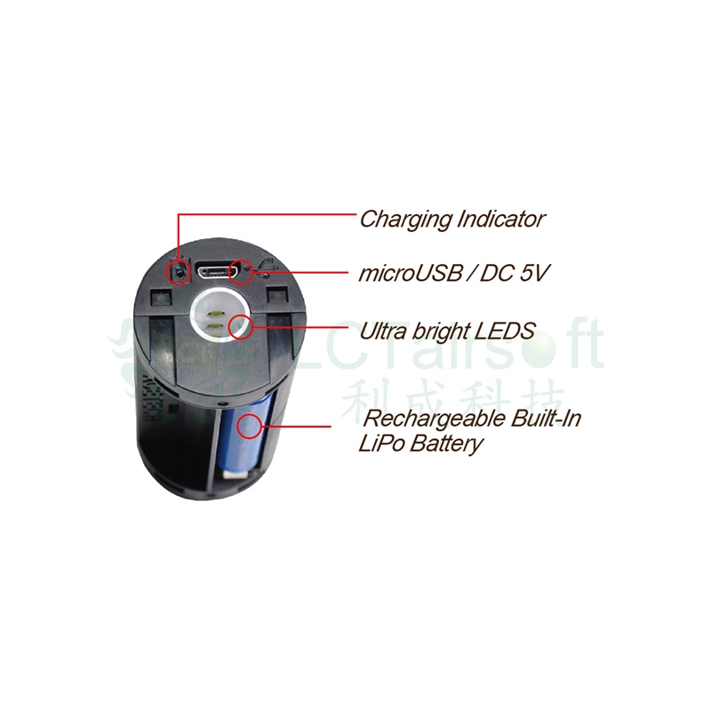 LCT PBS-4 Tracer Simulacro de supresor LCT Serie AK - BK