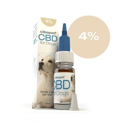 Huile de CBD pour chiens 4%