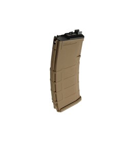 WE Tech P-Style Greengas Magazine Open Bolt for WE M4 / SCAR - 30 BB - TAN