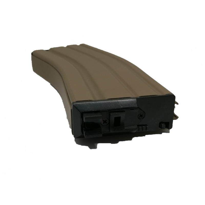 WE Tech Greengas Magazine Open Bolt for WE M4 / SCAR - 30 BB - TAN