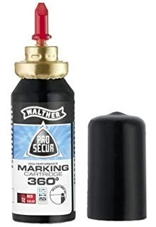 Walther PGS Marking Spray with UV marker red - 11 ml