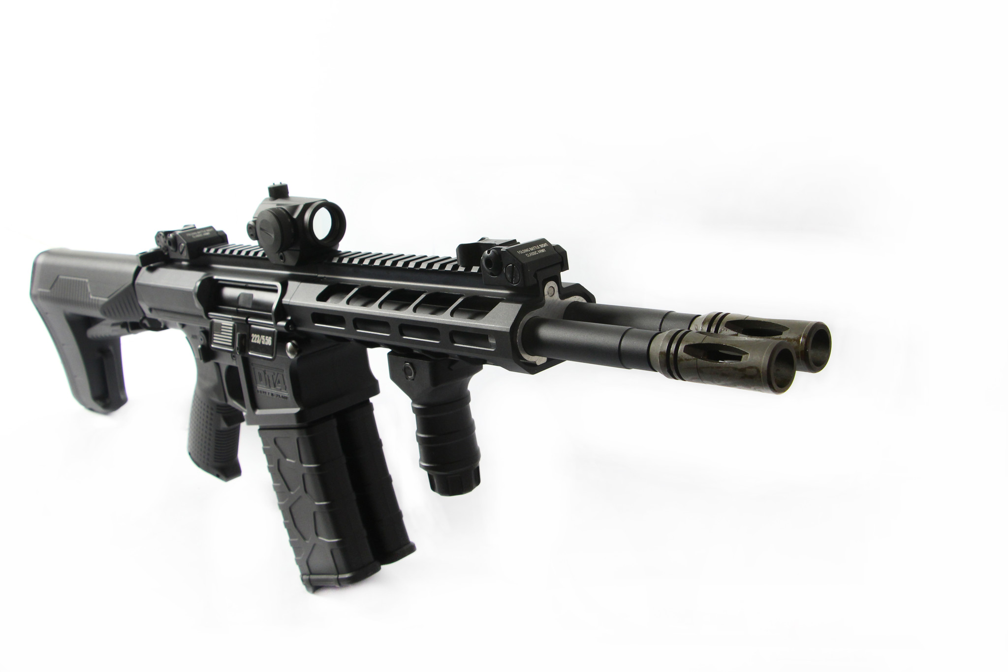 Classic Army DT-4 Double Barrel AR15 Carabine 1.0 Joule - BK