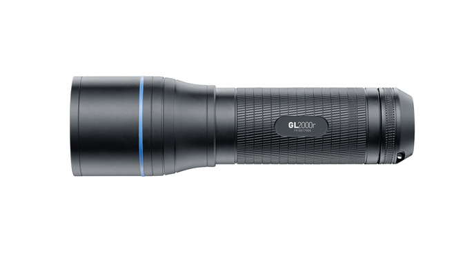 Walther GL 2000r LED flashlight - 2,700 lumens