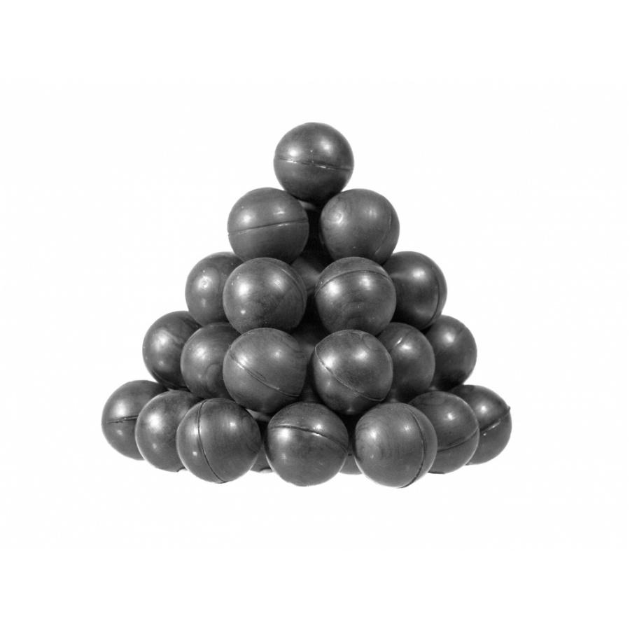 RazorGun Rubber balls with iron filling cal .43 - 100 pieces