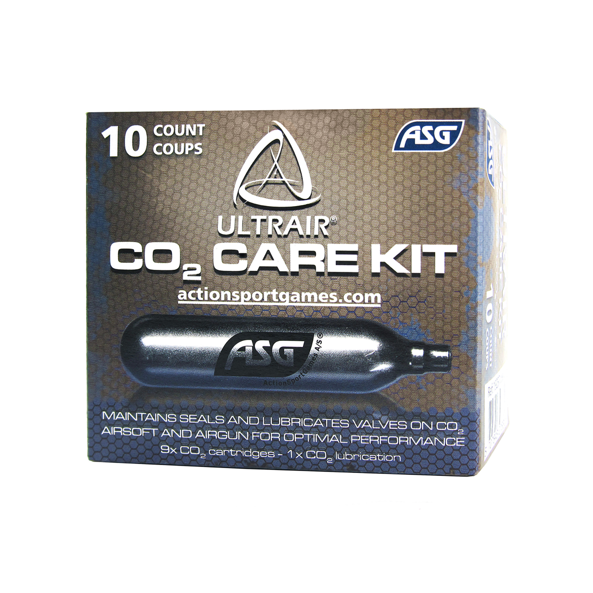 ASG Ultrair CO2 Care Kit - 9 +1 - 12g capsules