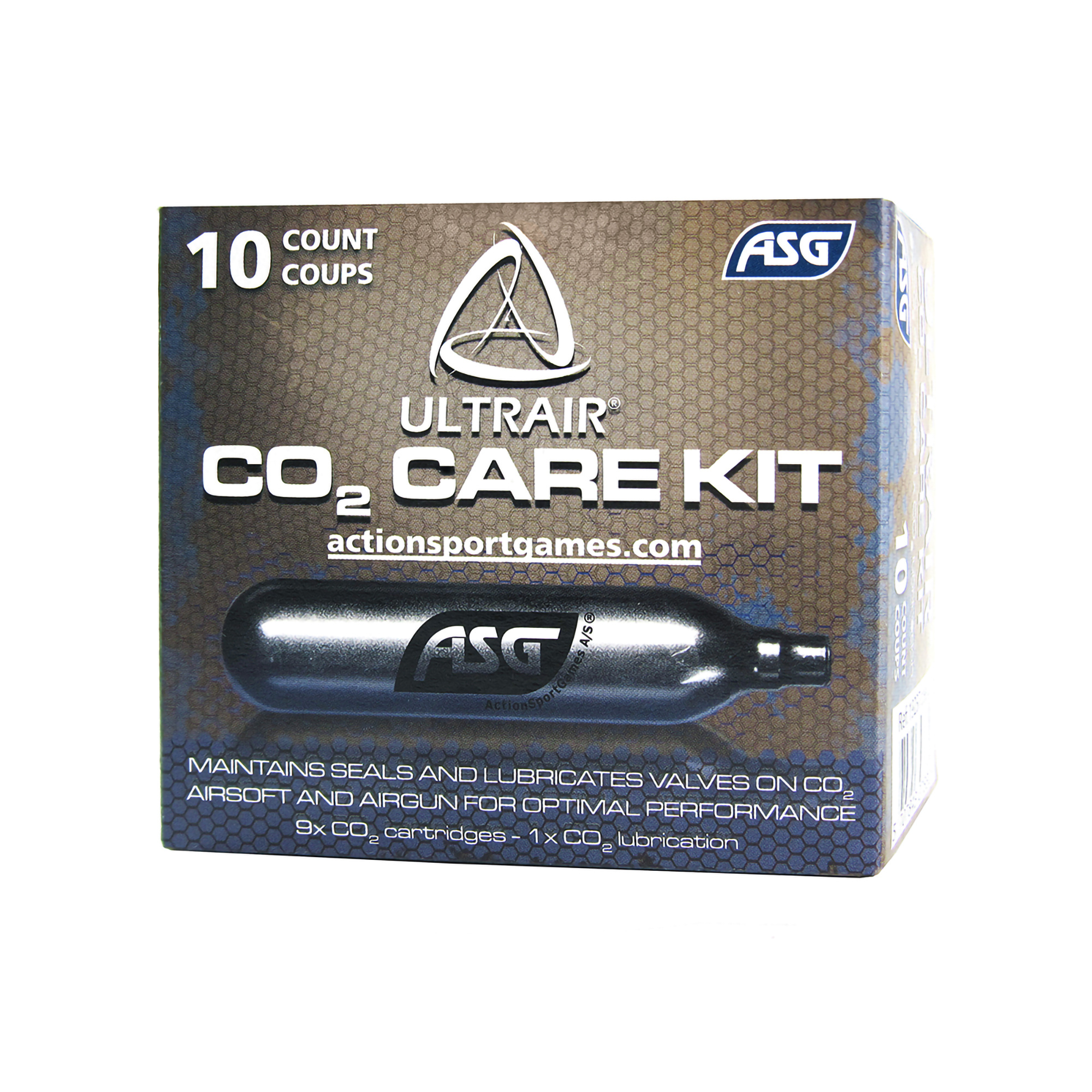 ASG Ultrair CO2 Care Kit - 9 +1 - 12g kapsułki