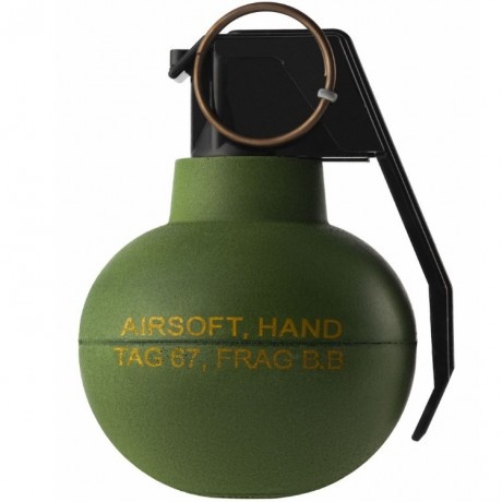 TAGinn Granada TAG-67 AirSoft BB frag - OD