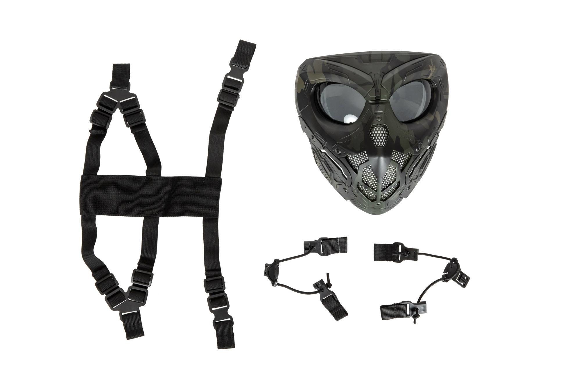 Ultimate Tactical Máscara protectora Murker con montaje en casco