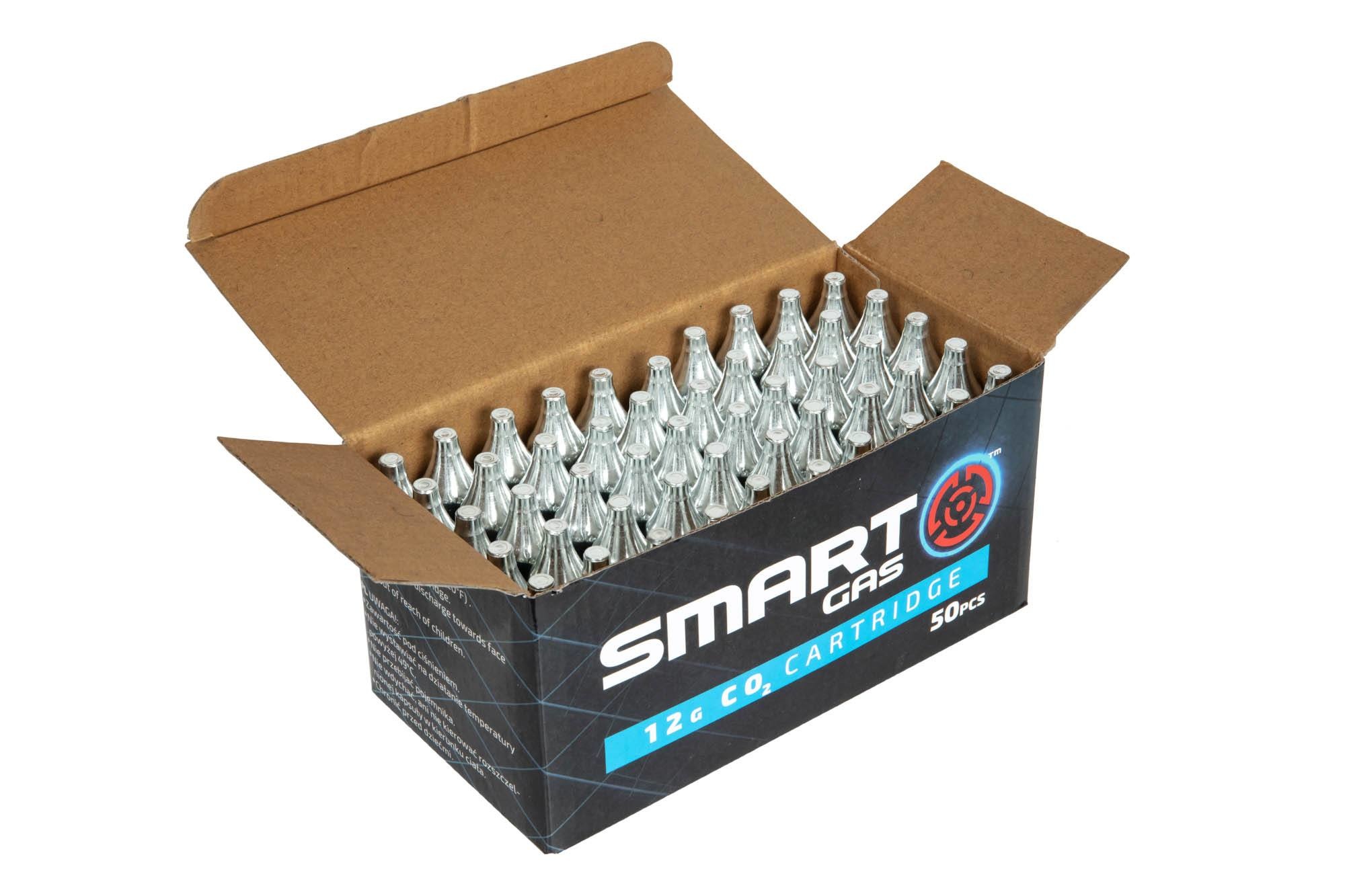 Smart Gas Capsule de Co2 - 12 grammes - 50 pièces