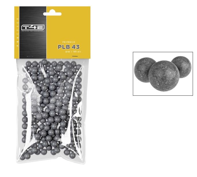 Umarex T4E Practice PLB 43 Polyballs - kal. 43-100 sztuk