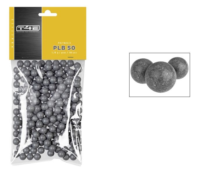 Umarex T4E Practice PLB 50 Polyballs - Cal. 50 - 100 pieces